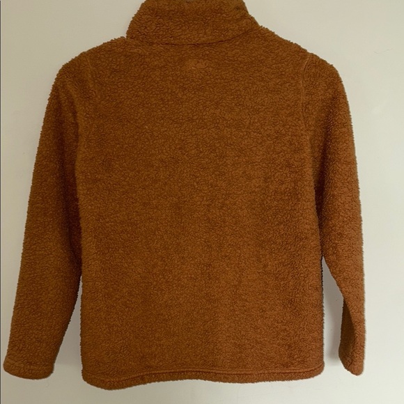 Patagonia Los Gatos 1/4 zip Kids Brown pullover fleece - Picture 5 of 5